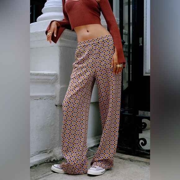 URBAN OUTFITTERS Colette Pull On Trouser Pant - Picture 1 of 10
